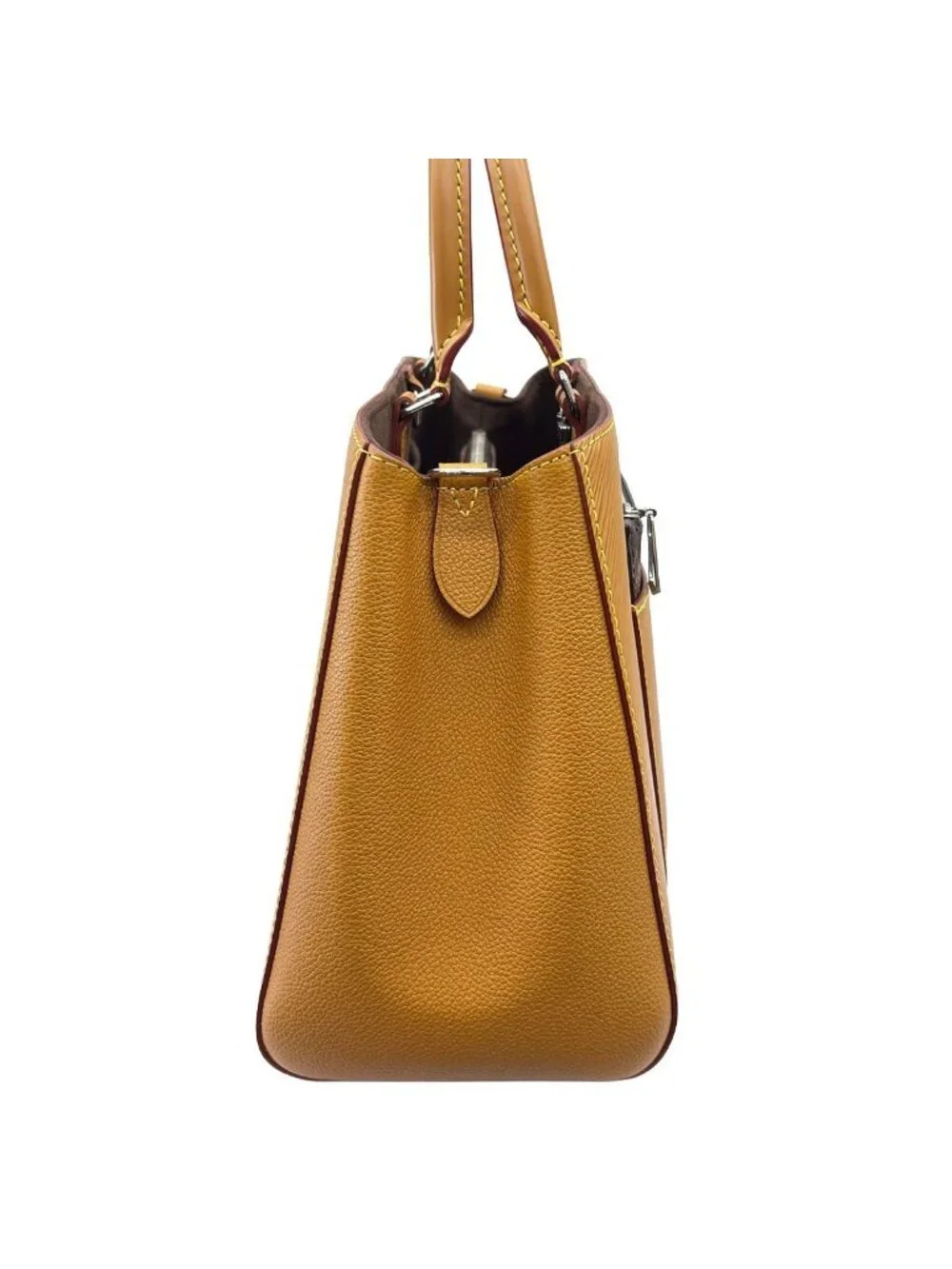 Louis Vuitton Handbag Monogram Epi 2-Way Marelle Tote Brown Gold